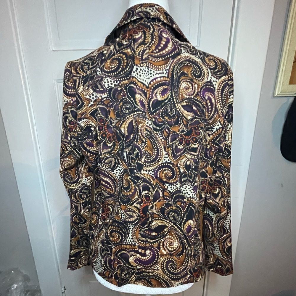 Requirements Two Button Paisley Jacket - Picture 9 of 12